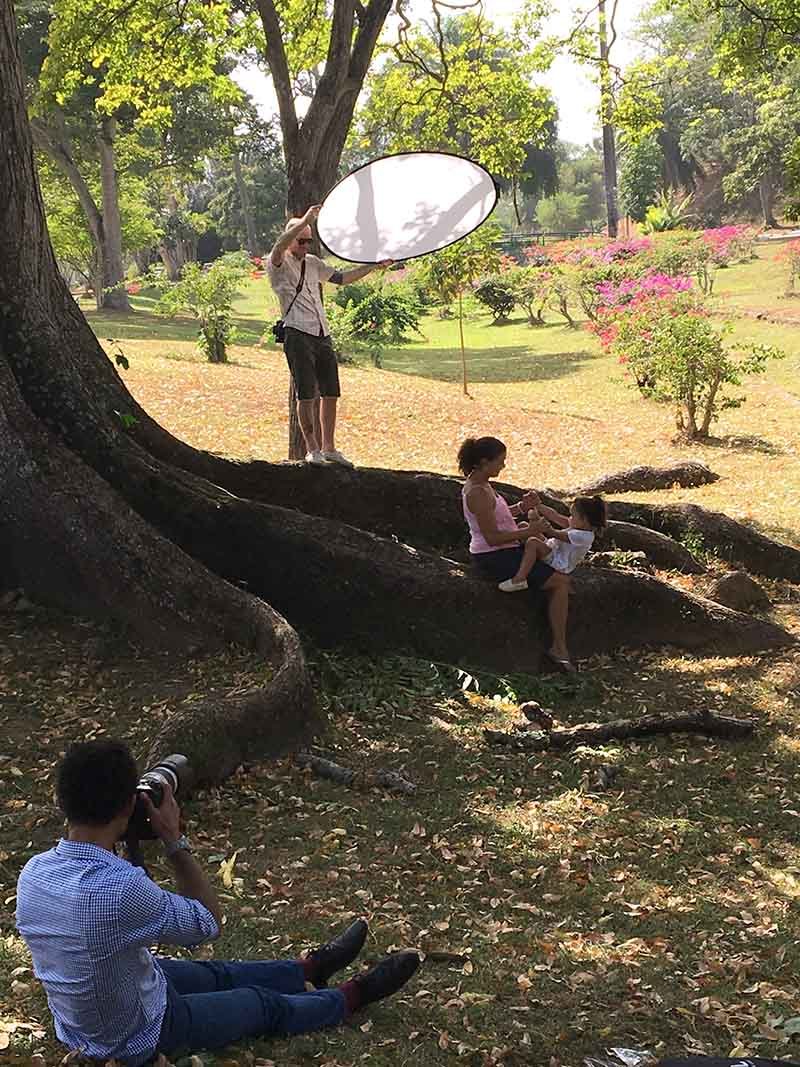 Park shoot in Trinidad