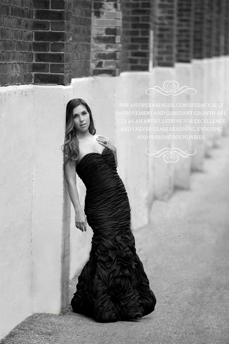 Opera singer Sasha in Eden Life